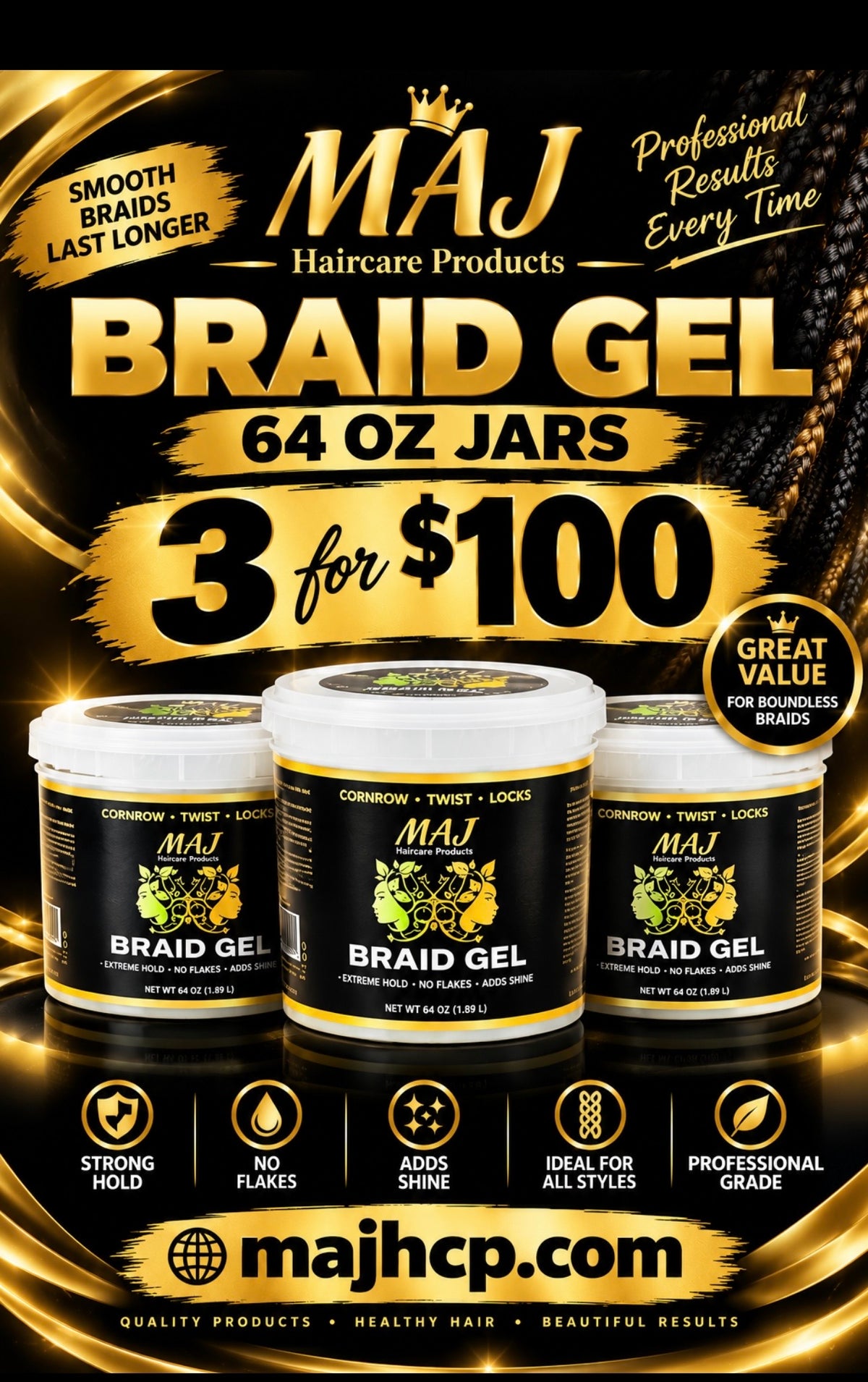 MAJ BRAID GEL
